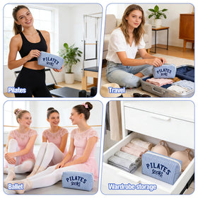 TIFFYONEK cosmetics and travel pouch doubles as gym organizer
