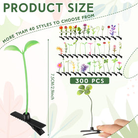 Tigeen bean sprout hair clip grass design brings color to everyday styles