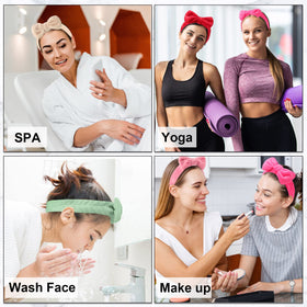 Tigeen colorful headbands set for varied looks