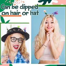 Tigeen multicolor hair clip set complements party outfits and daily looks.