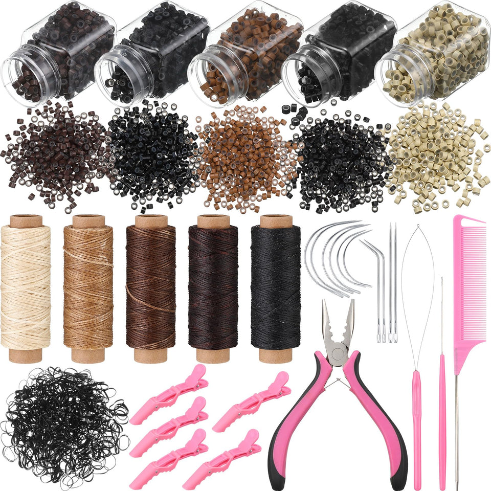 Tigeen plier tool for quick, damage-free hair extension installation
