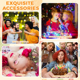 Tigeen party-ready hair accessory complements outfits at events.