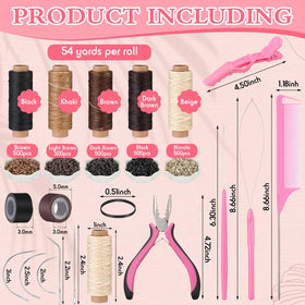 Tigeen silicone-lined micro rings in black for secure bonding and easy use