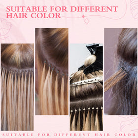 Tigeen silicone-lined micro rings in dark brown for a natural blend