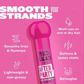 TIGI Bed Head After Party frizz-control formula taming flyaways