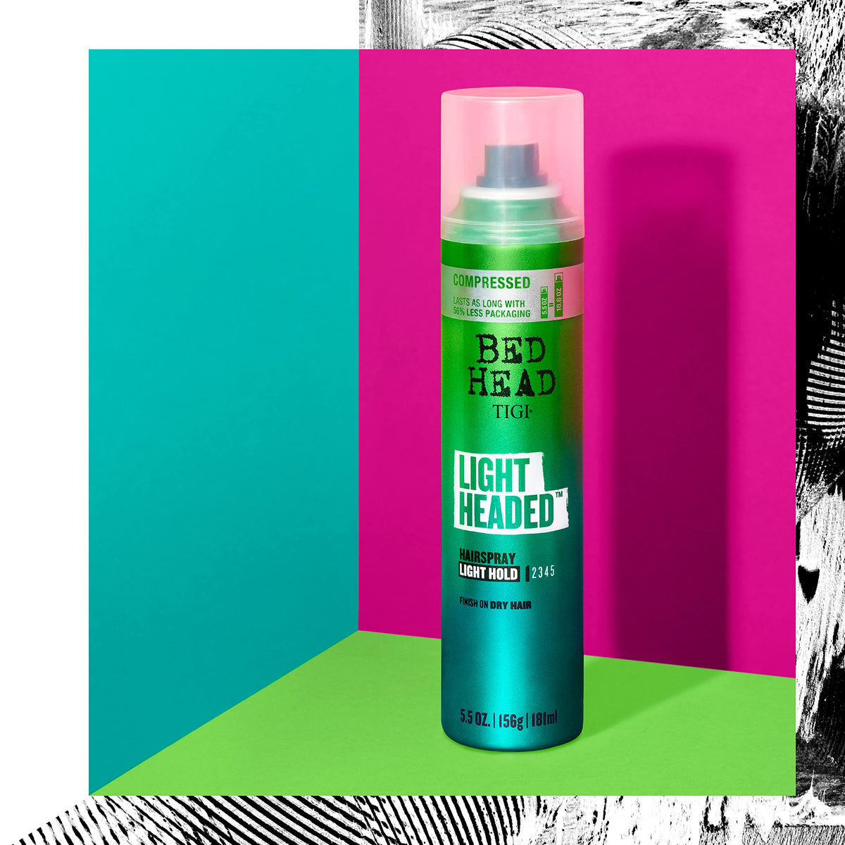 TIGI Bed Head Lightheaded Exotic Tropical fragrance adds a refreshing scent
