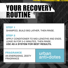 TIGI Bed Head Urban Anti+dotes Recovery Shampoo application ready for moisture restoration