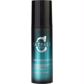 TIGI Catwalk Curls Rock Amplifier hair application on damp hair for curl definition