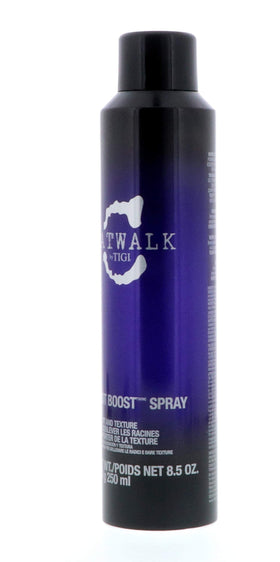 TIGI Catwalk Your Highness Root Boost Spray application example demonstrates root lift