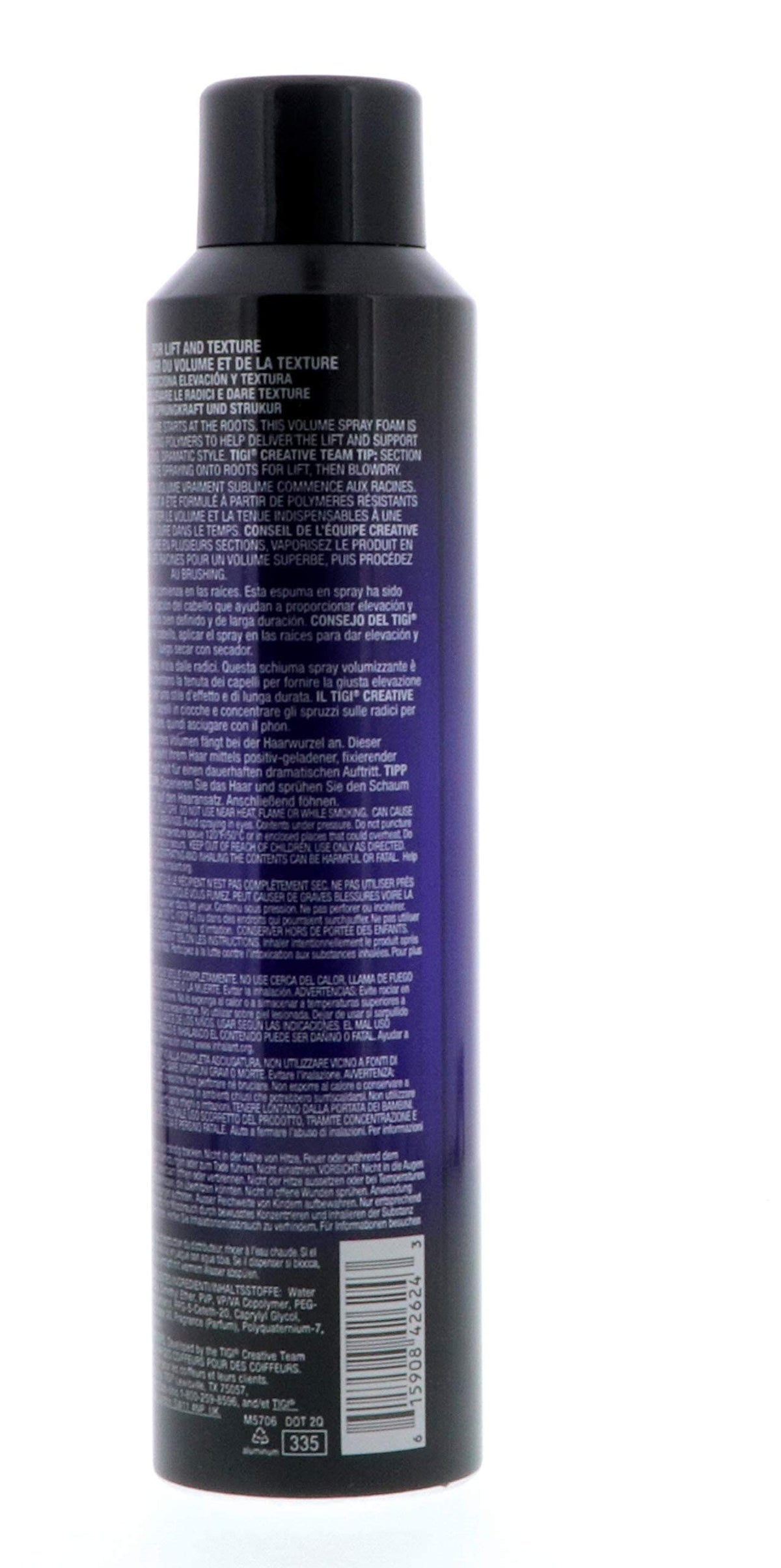 TIGI Catwalk Your Highness Root Boost Spray long-lasting-hold helps maintain shape
