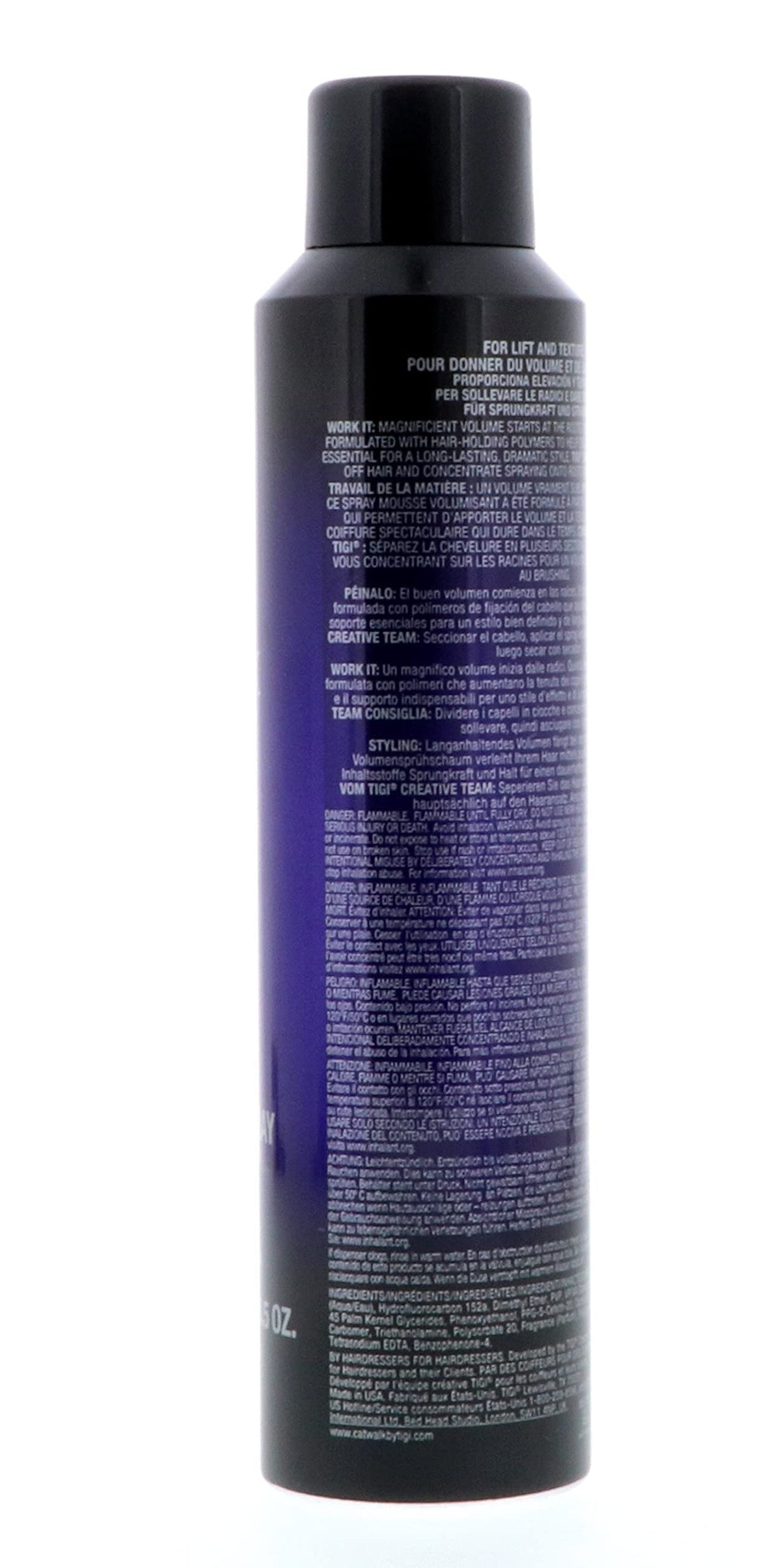 TIGI Catwalk Your Highness Root Boost Spray styling-ready supports quick looks