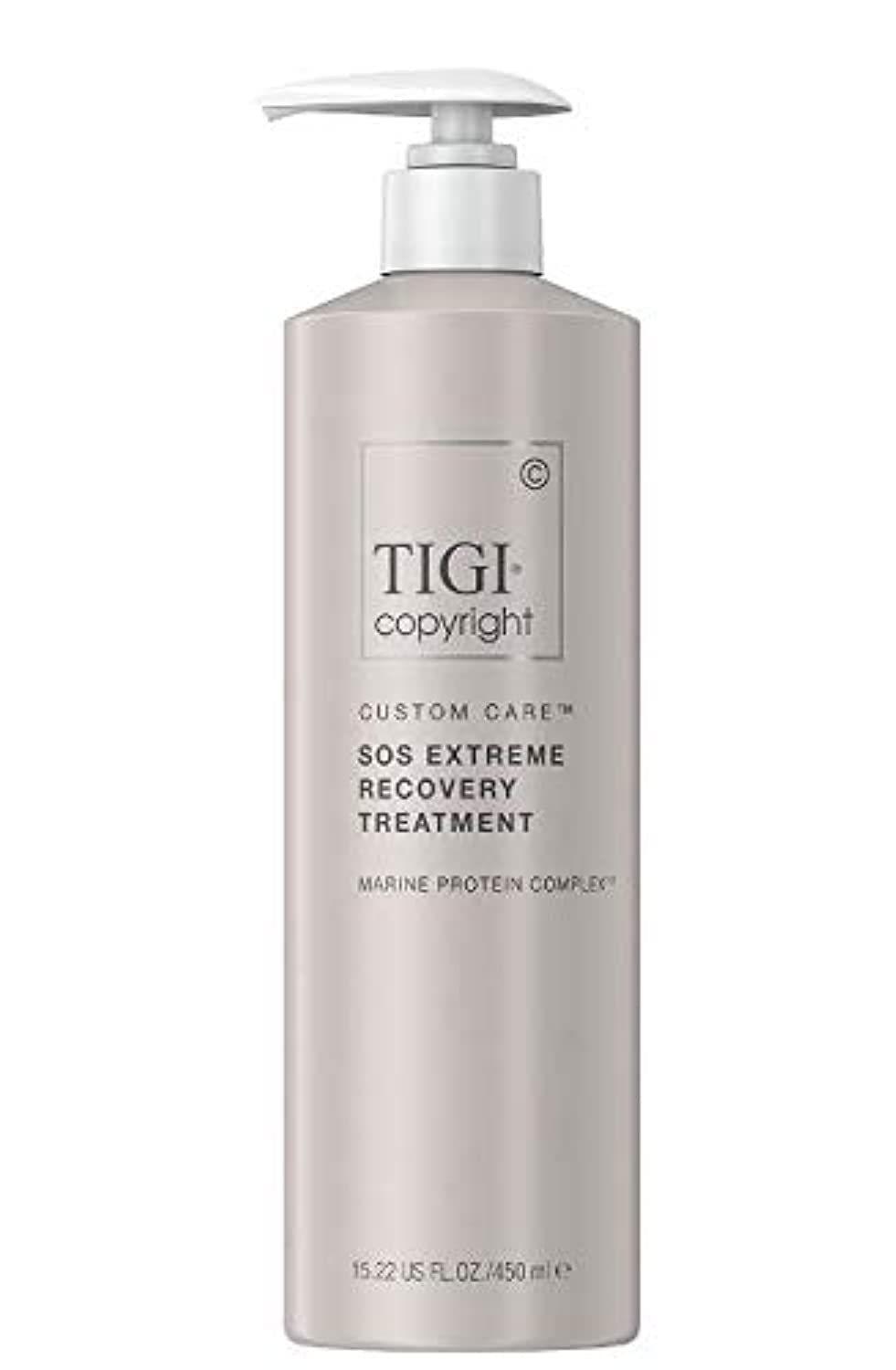 TIGI Copyright Extreme SOS Recovery Treatment bottle for intense nourishment of damaged hair