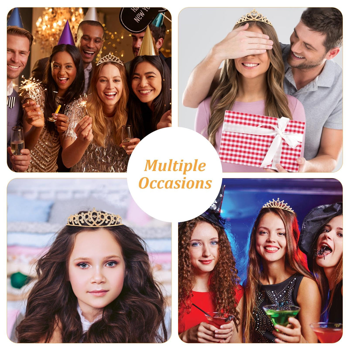 Tihebax gift-ready princess crowns for young dreamers and fans of sparkle.