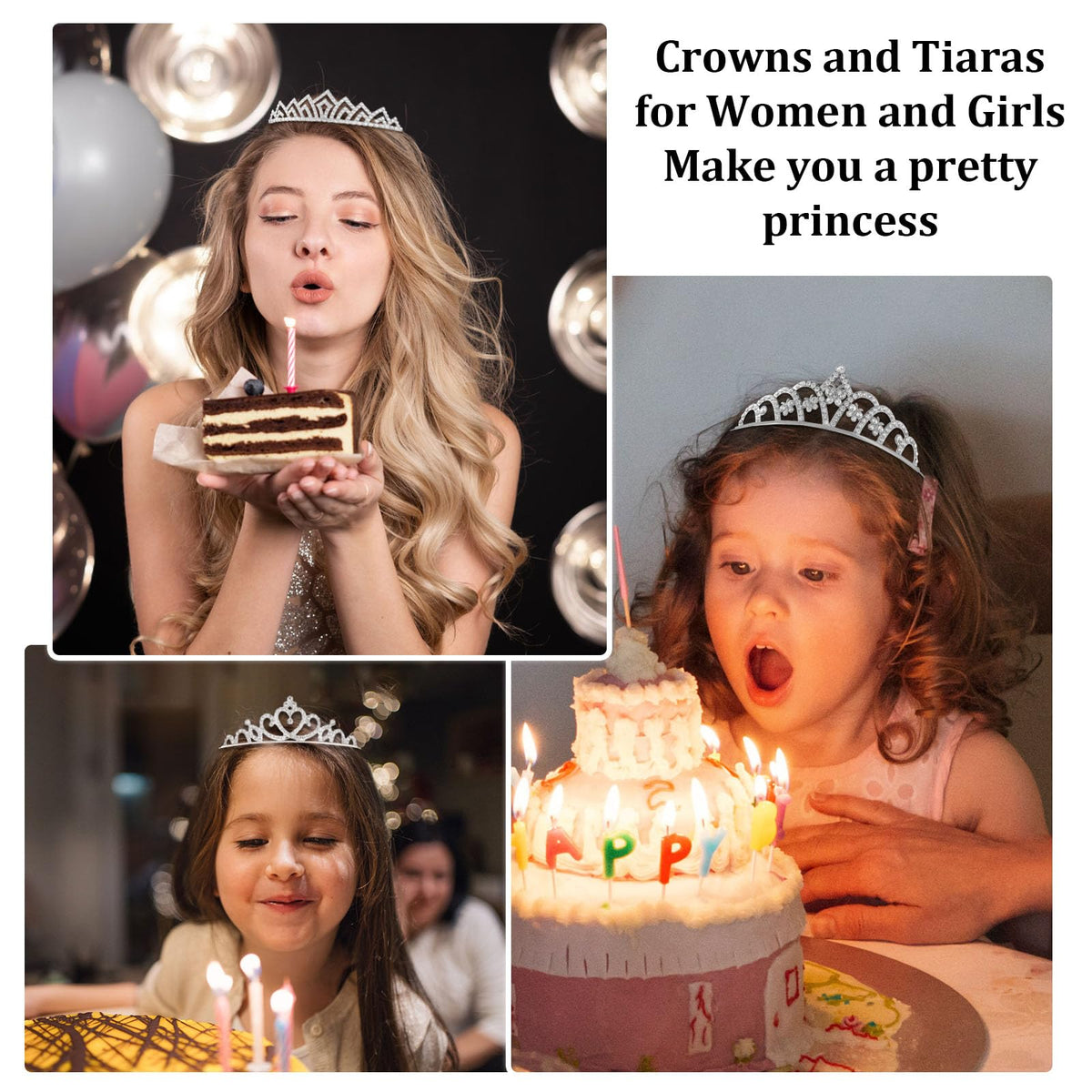 Tihebax tiara used as wedding, birthday, or prom accessory for elegance.