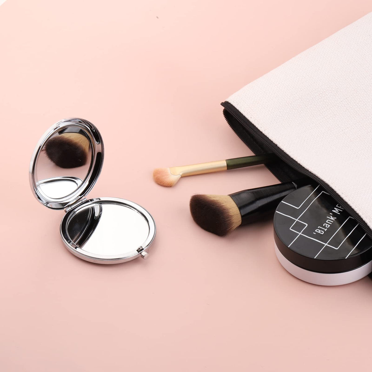 TIIMG premium metal shell preserves the mirror with a durable, smooth-opening mechanism.