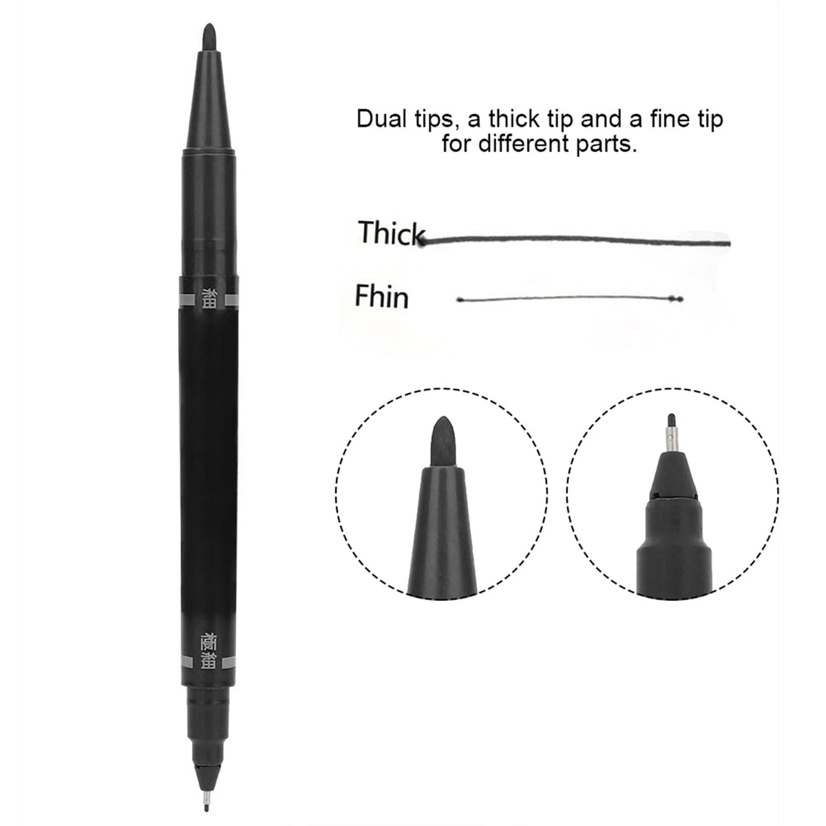 Tiiyee cap protects ink from dirt and drying