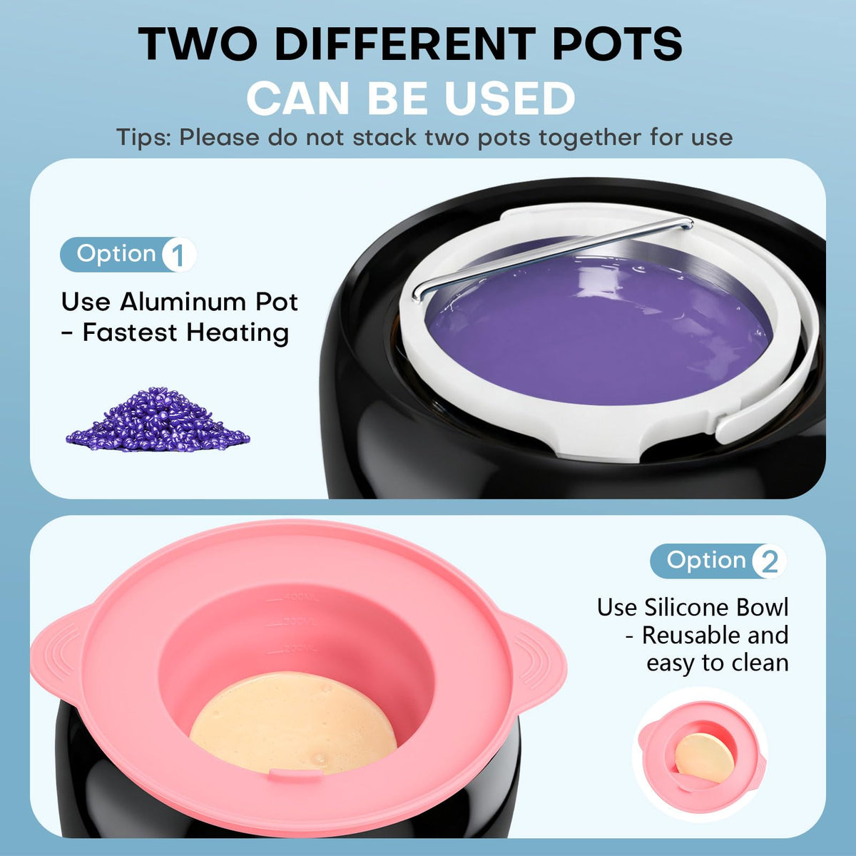 TIKESI silicone bowl is easy to clean and reusable to reduce waste
