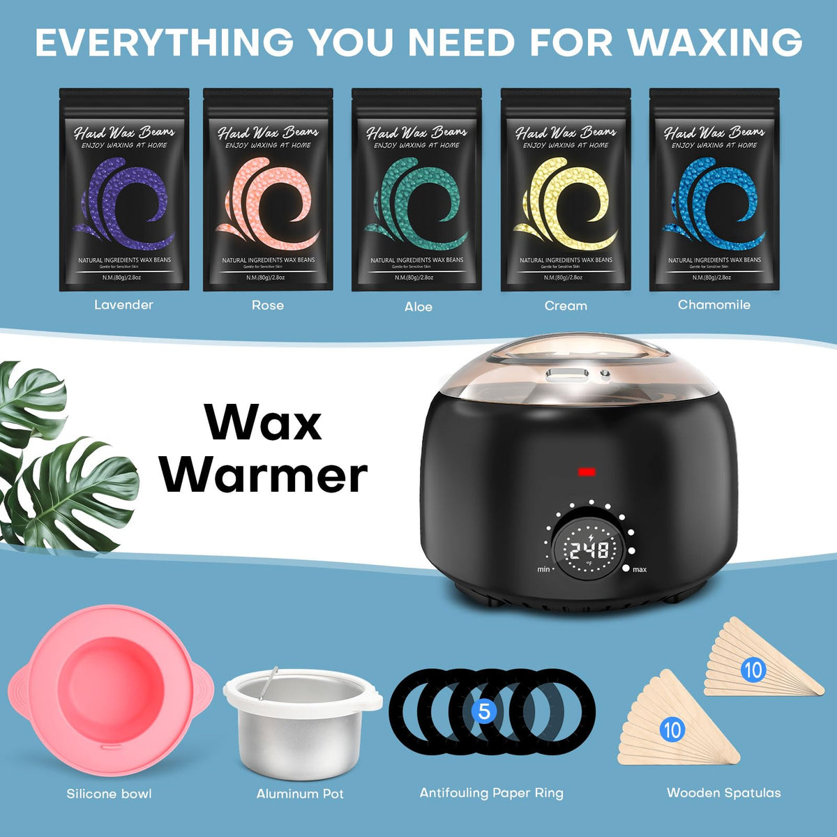 TIKESI wax protection rings help prevent skin irritation during use
