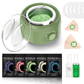 TIKESI wax warmer in use for at-home hair removal sessions
