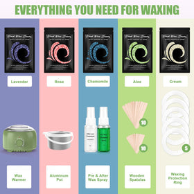 TIKESI waxing protection rings safeguarding skin during waxing