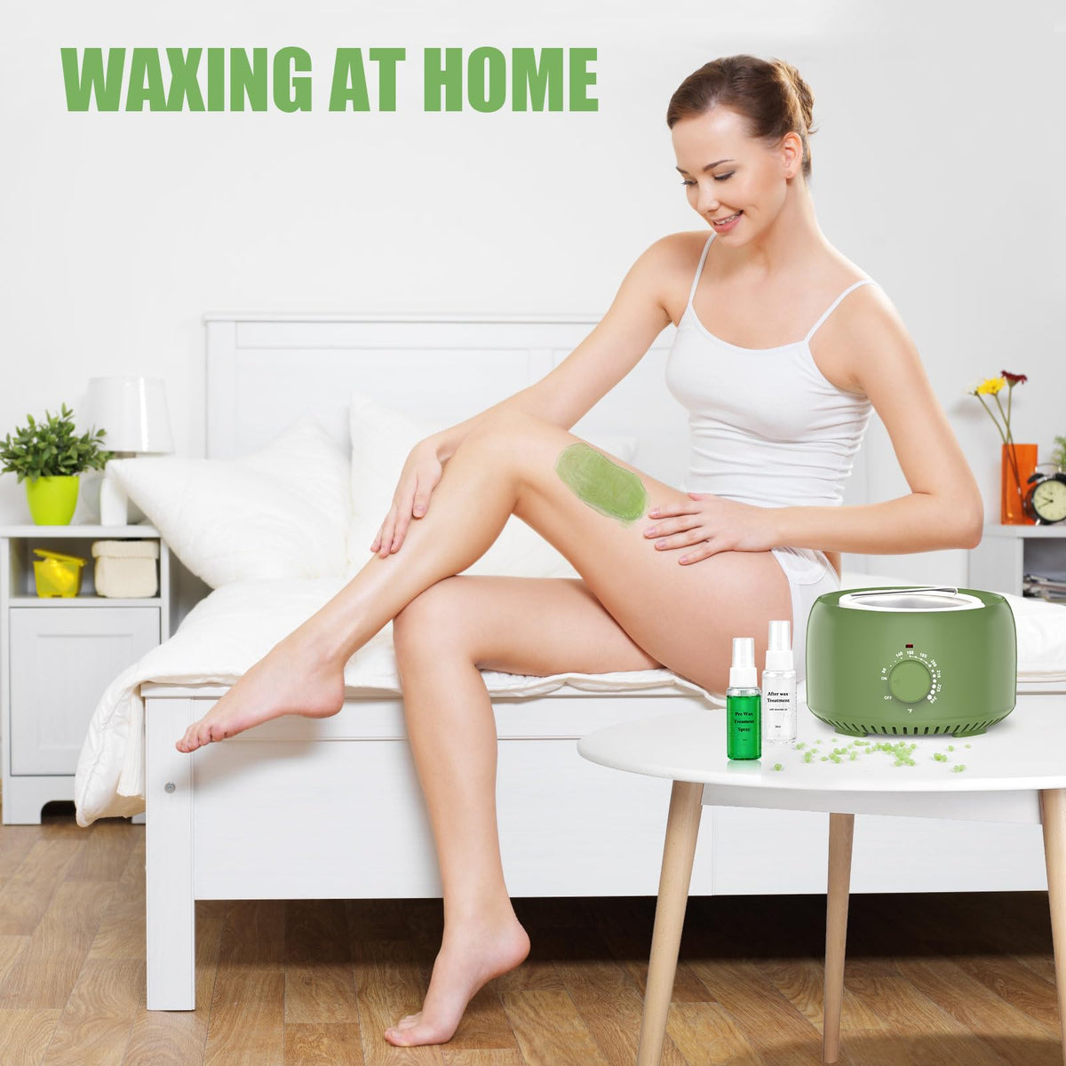 TIKESI user manual guiding home waxing steps