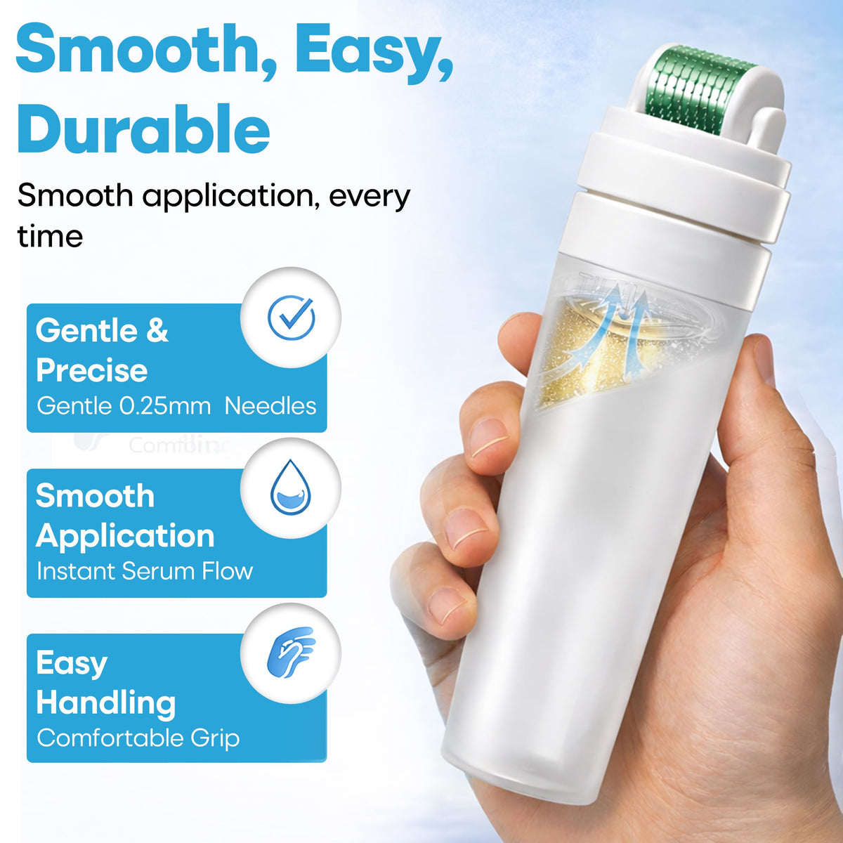 Tilcare Derma Roller at home spa setup for easy routines.