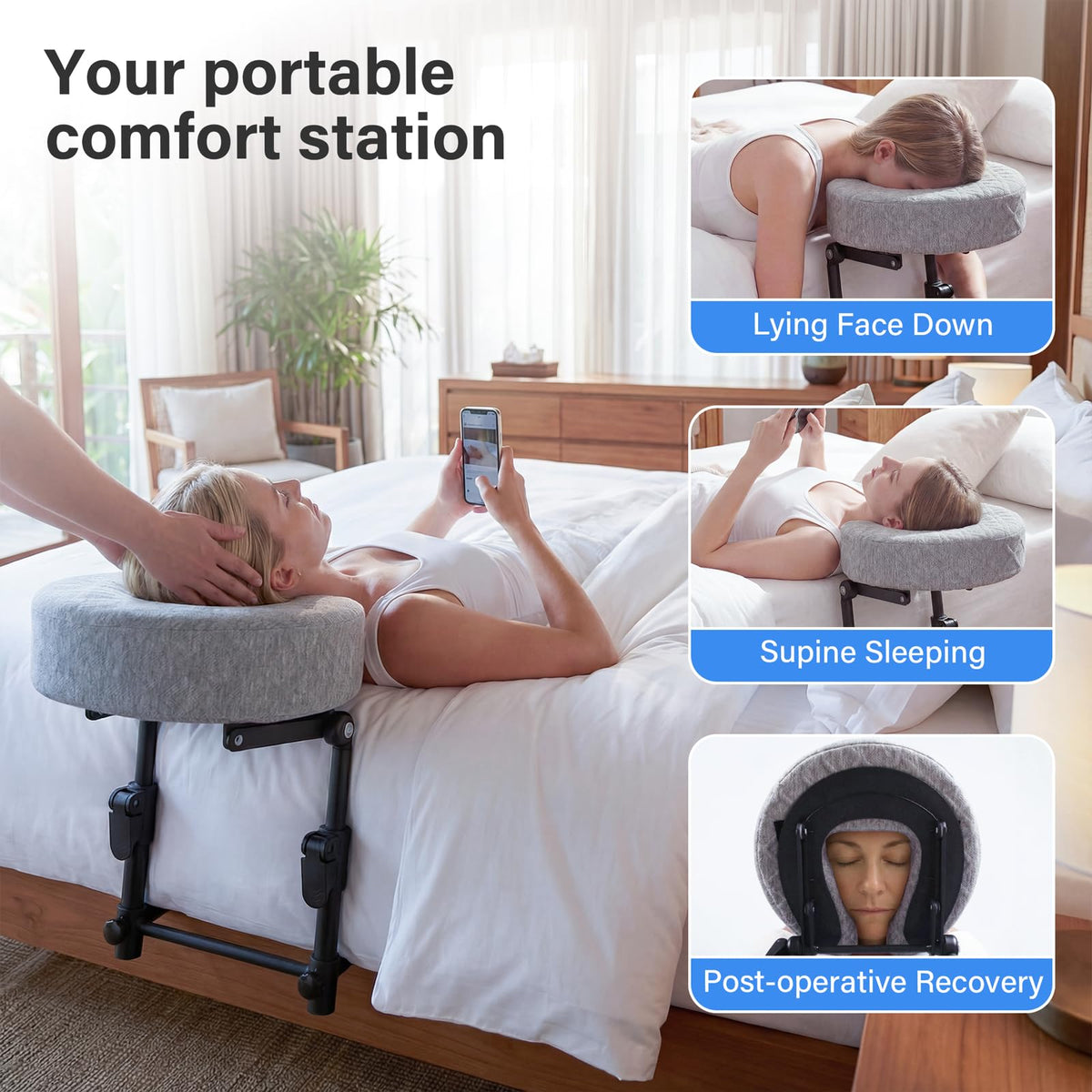 TIMBERHIDE fits 6-17 inch mattresses for versatile bed relaxation.