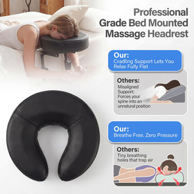 TIMBERHIDE memory foam pillow detail delivering cushioned, face-friendly contact.