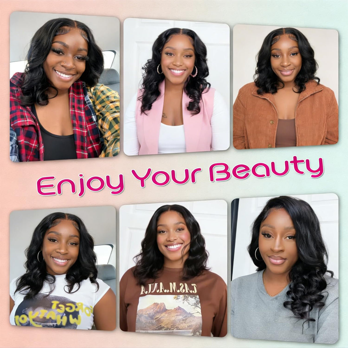 TimeBe glueless wig with adjustable cap ensures secure, comfortable fit