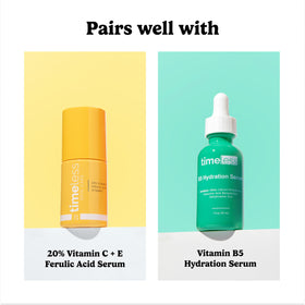 Timeless cruelty-free dyes-fragrance-free logo close-up.