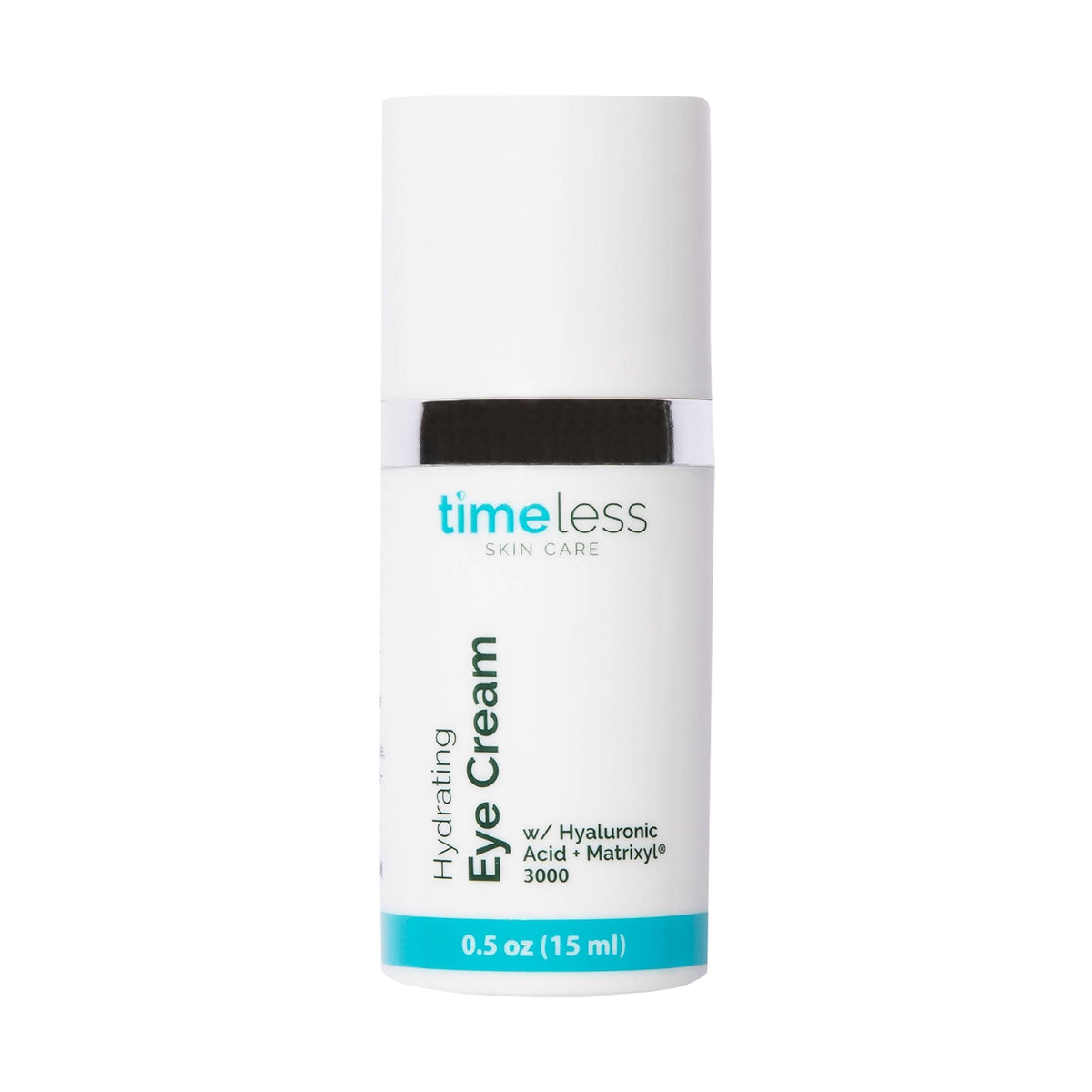 Timeless Skin Care hydrating eye cream bottle pump for eye area hydration