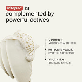 Timeline Mitopure calming cleanse provides a soothing daily ritual.