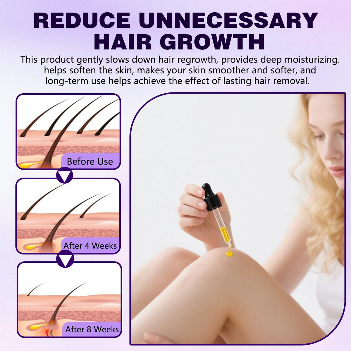 Timeno light non-greasy texture close-up shows quick absorption