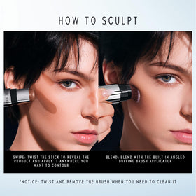 TIMEPHORIA Eclipse Spark removable brush enables hygienic touch ups anytime