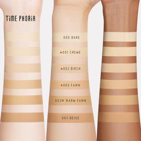 TIMEPHORIA Timeless Optima matte blur finish provides shine-free look.