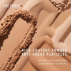 TIMEPHORIA Timeless Optima portrait matte finish suggesting long-wearing look