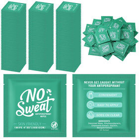 Timgle 150pcs mini travel deodorant wipes box shown for on-the-go freshness