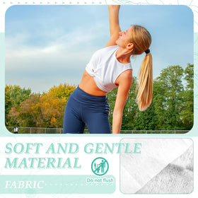 Timgle peppermint scented wipes provide a cooling, refreshing feel.