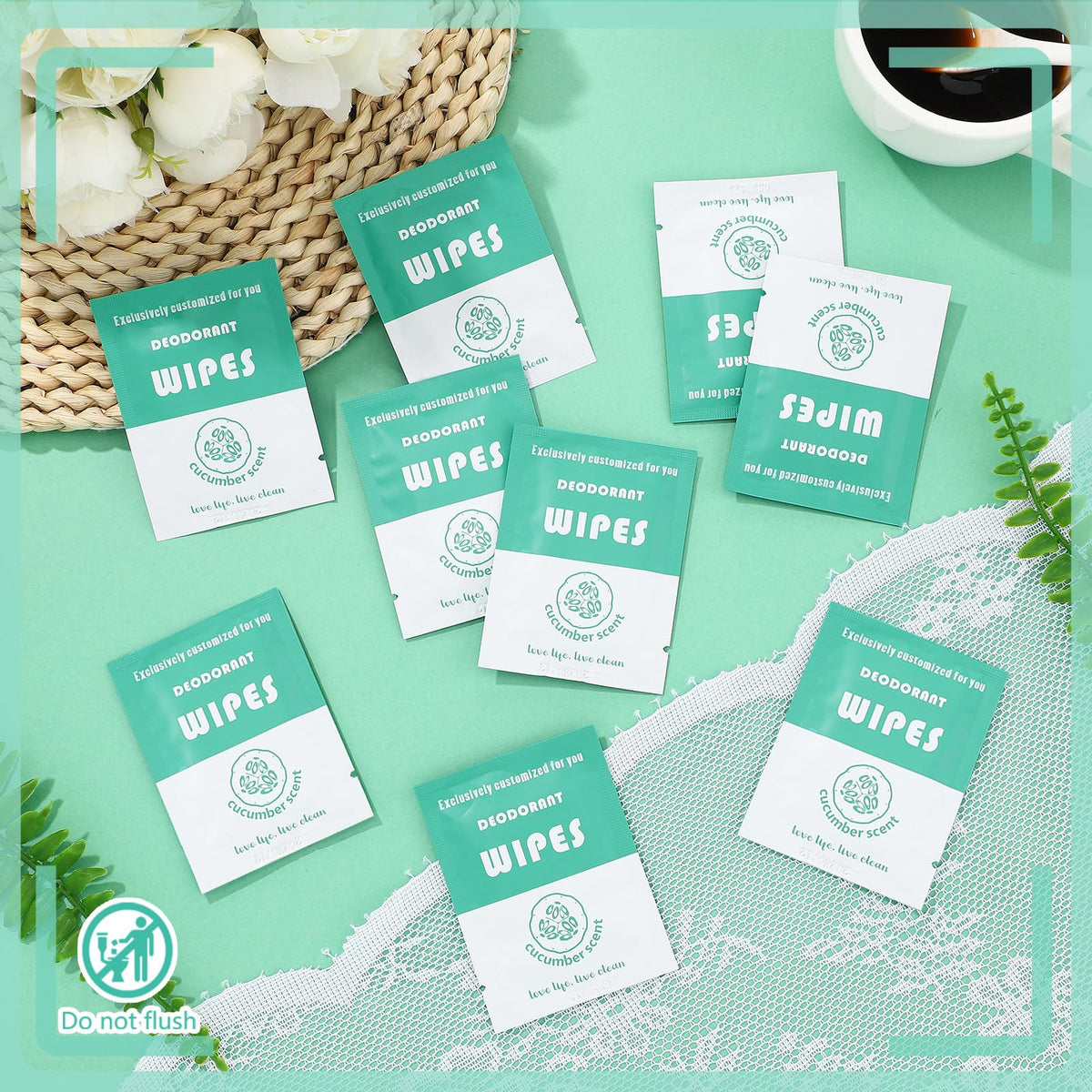 Timgle travel size wipes fit easily in bags and pockets.