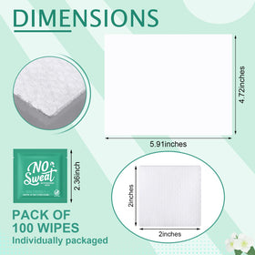 Individually wrapped Timgle armpit wipes highlight portable hygiene