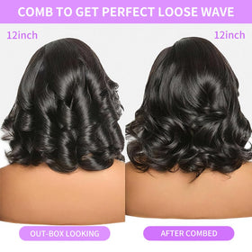 Tinashe Bob Wig adjustable straps for personalized comfort