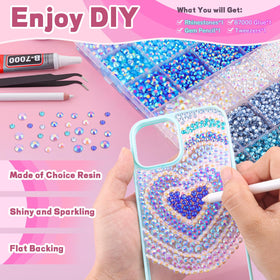 TINKRSTUFF B7000 glue offers precise, mess-free adhesion.