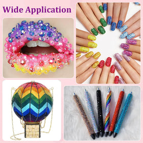 TINKRSTUFF resin gems offer lightweight durability for long-lasting shine