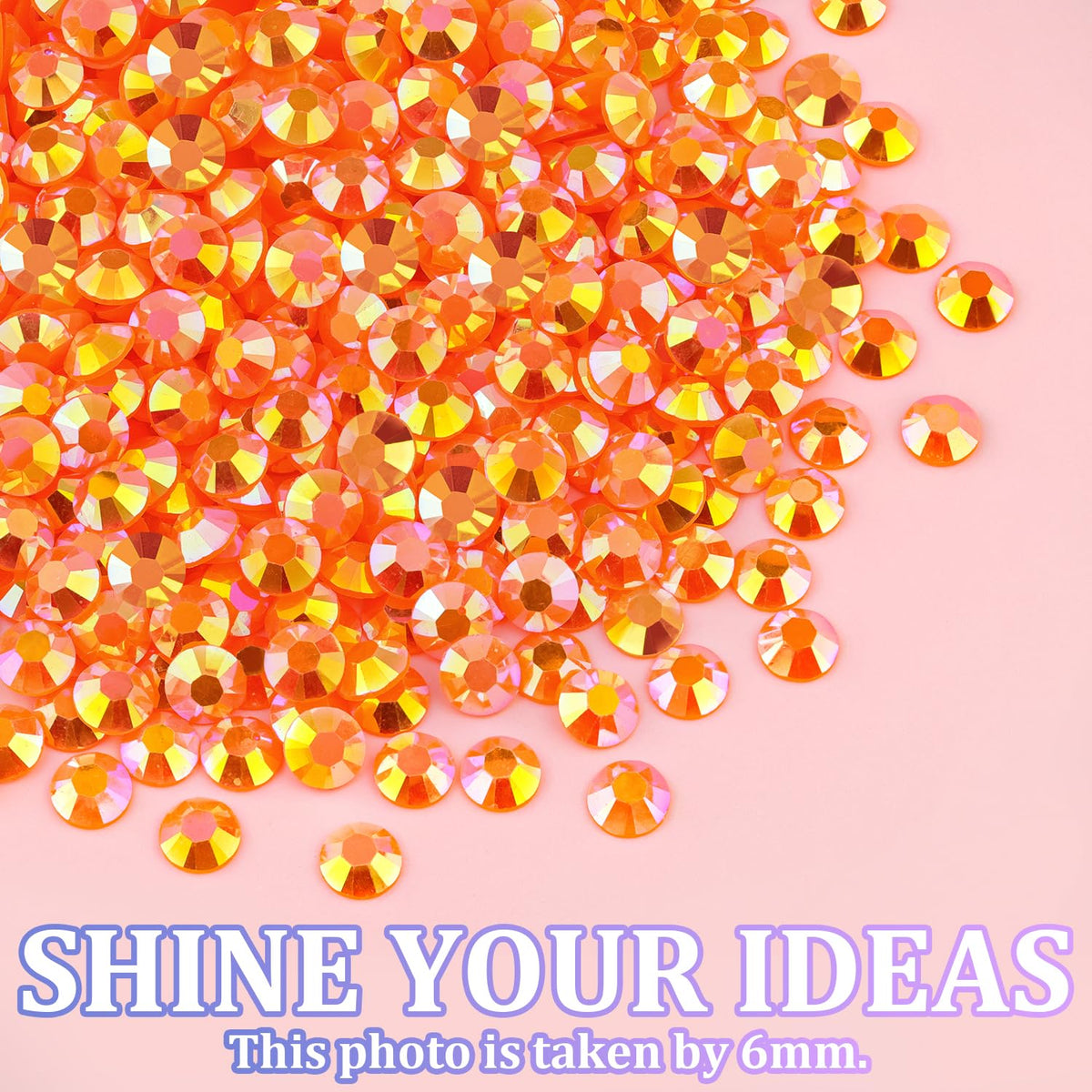 TINKRSTUFF resin rhinestones for nail art and fashion embellishments.
