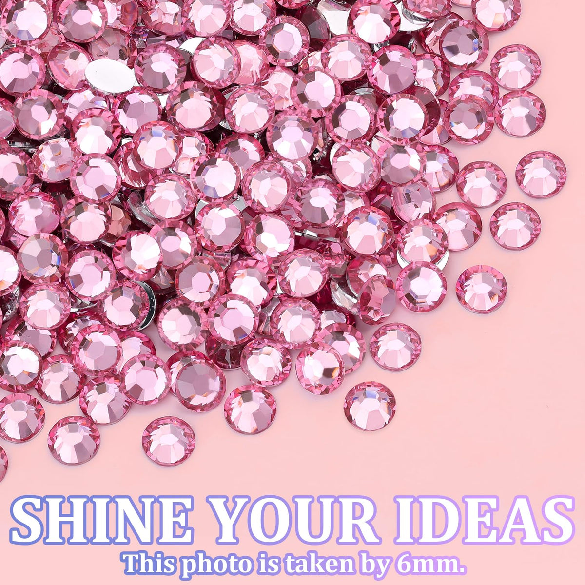 TINKRSTUFF resin gems come in vibrant colors for larger sparkly projects.