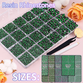 TINKRSTUFF rhinestones with tweezers for precise placement