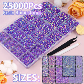TINKRSTUFF rhinestones with tweezers for precise placement