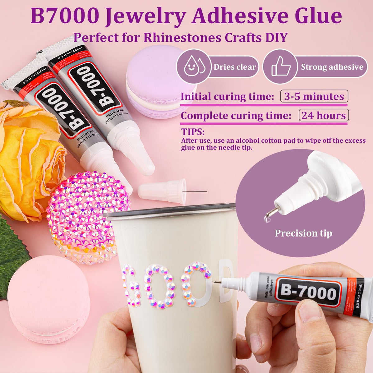 TINKRSTUFF variety sizes and AB coating for gradient or coordinated designs