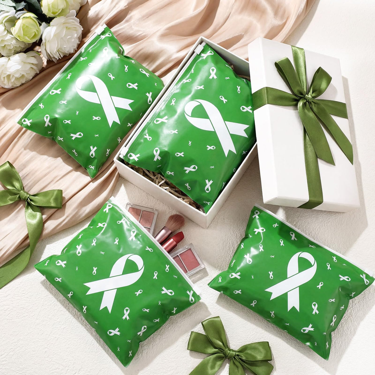 Tinlade bulk makeup bags ideal for travel storage and gifts.