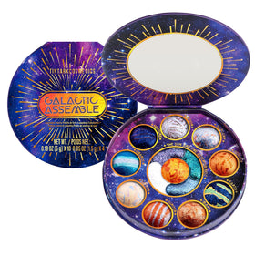 Tintark Galactic Assemble Eyeshadow front shows 3D planet design for bold, long-wearing color